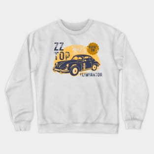 Zz Top - Eliminator // Art Work Logos Vintage Style Fan Art Designs Crewneck Sweatshirt